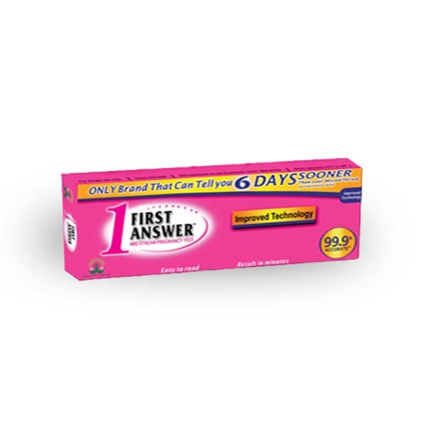 first answer pregnancy midstream test