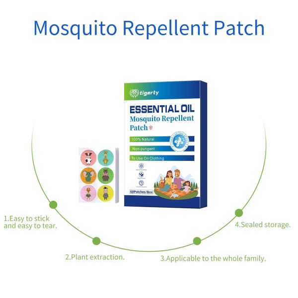 Essential Oil Mosquito Repellent Patch