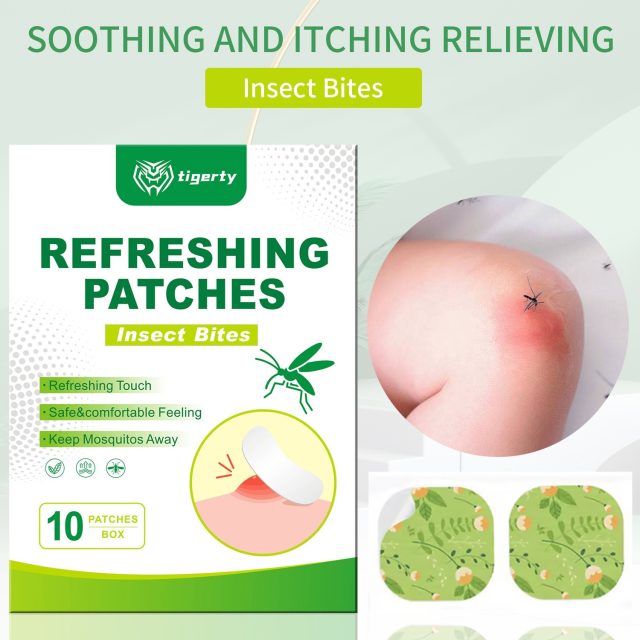 Refreshing Patches for insect bites
